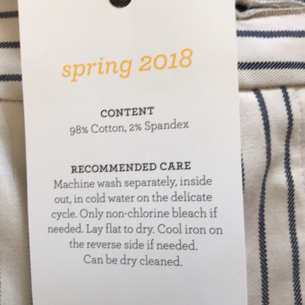 NWT CAbi Tick-Tock Crop - Picture 6 of 6